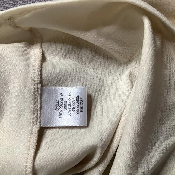 Dana Buchman Paisley Asymmetrical Top XXL Lightweight Chiffon Blouse Boho Plus - Picture 7 of 8